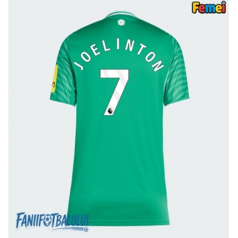 Newcastle United Joelinton #7 Tricou Fotbal Replică 2025-26 Femei Deplasare